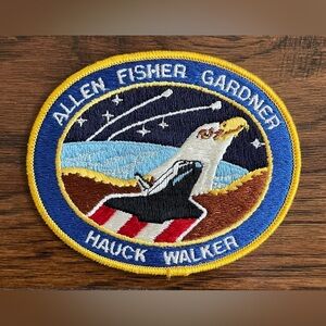 Shuttle Discovery STS-51-A NASA Shuttle Embroidered Patch